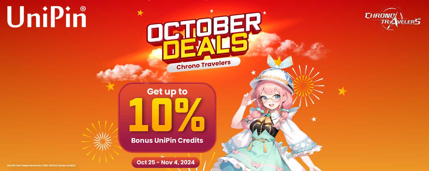 October Deals: Chrono Travelers (PH)